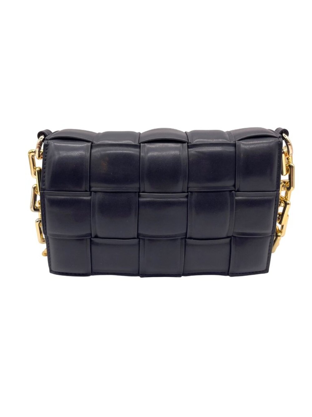 Unbranded Black Faux Leather Shoulder Bag